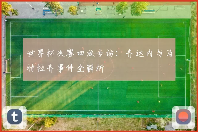 世界杯决赛回放专访：齐达内与马特拉齐事件全解析