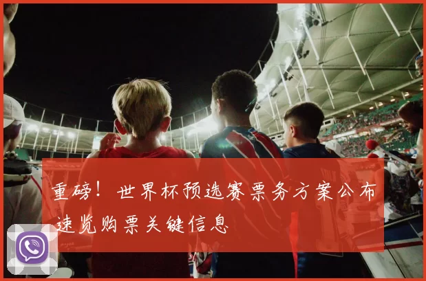 重磅！世界杯预选赛票务方案公布 速览购票关键信息