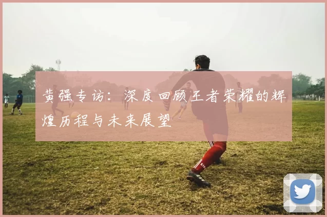 黄强专访:深度回顾王者荣耀的辉煌历程与未来展望